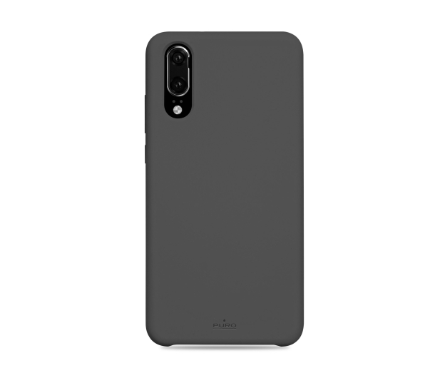 Etui ICON Cover do Huawei P 20 szare - 1383941 - zdjęcie 2